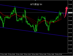 中期走势出现双底反转形态2025/1/14做原油期货国际交易所