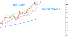 黄金隔夜最高冲击2882美元的高点买黄金期货黄金